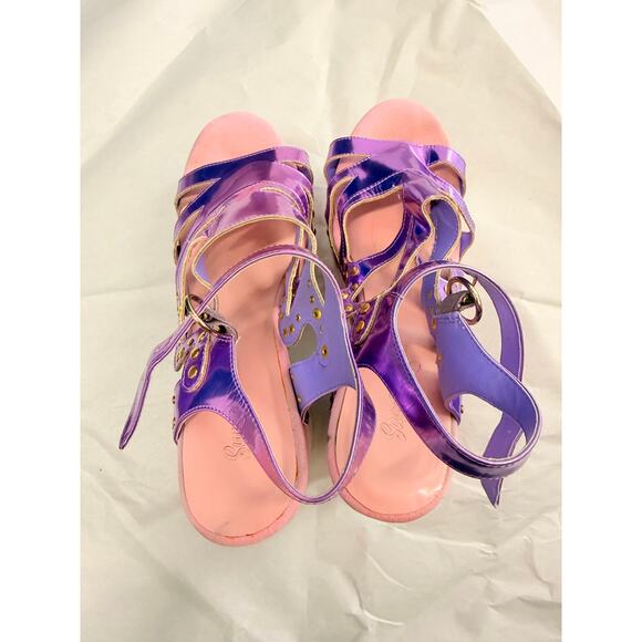 Dolls Kill Sugar Thrillz RARE Armed With Charm Butterfly Heels Sabrina Carpenter - Picture 8 of 10